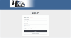 Desktop Screenshot of 4betbluff.com
